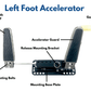 Able Motion Mobility Mobility Accessories Affordable Left Foot Pedal Accelerator