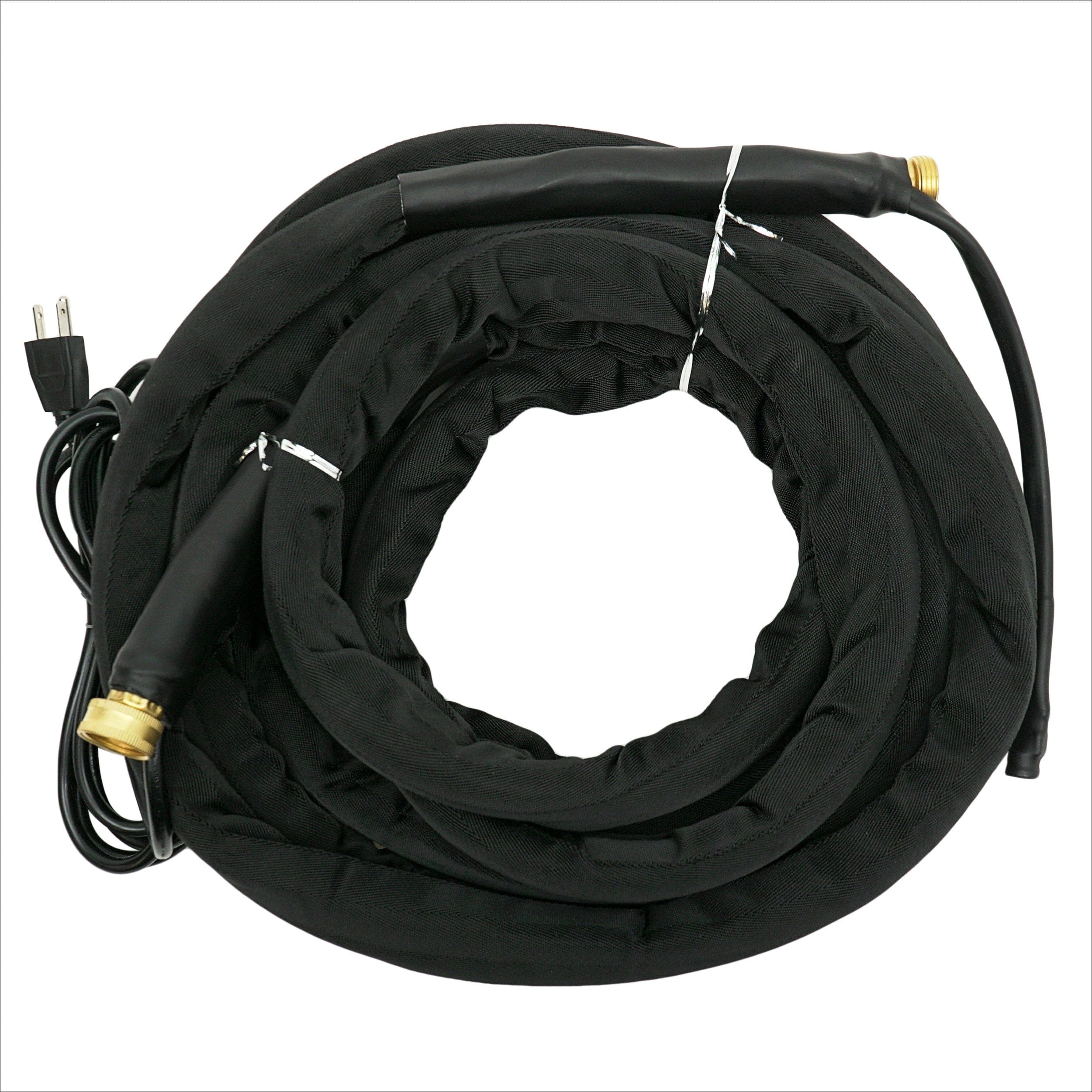 Able Motion RV Accessories Sylvan Heated Water Hose for Outdoor Use Campsites RV Self-Regulating 25 ft